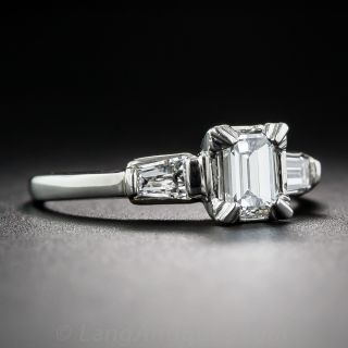 .50 Carat Emerald-Cut Diamond Engagement Ring