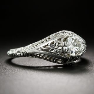 .50 Carat European-Cut Diamond Engagement Ring