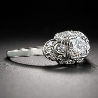 .50 Carat Late-Art Deco Diamond Engagement Ring