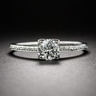 .50 Carat Late Art Deco Diamond Ring