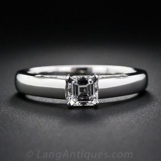 .50 Carat Square Diamond Solitaire Ring