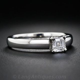 .50 Carat Square Diamond Solitaire Ring