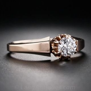 .50 Carat Victorian Diamond Solitare Ring