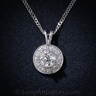 .50 Carat Vintage Diamond Drop