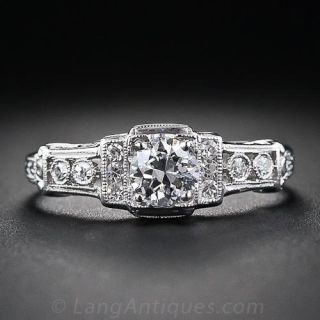 .50 Carat Vintage Diamond Engagement Ring