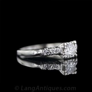 .50 Carat Vintage Diamond Engagement Ring