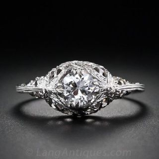 Art Deco Engagement Ring 