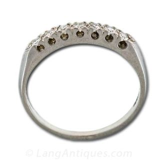 50`s Diamond Wedding Band