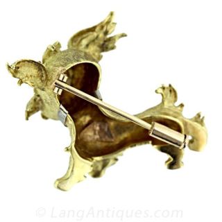 50's Puppy Brooch