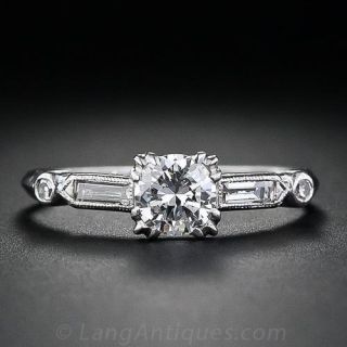 .51 Carat Vintage Diamond Engagement Ring