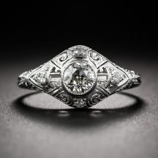 .52 Carat Early-Art Deco Diamond Ring