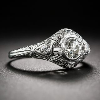 .52 Carat Early-Art Deco Diamond Ring