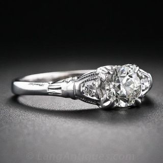 .53 Carat 1930s Vintage Diamond Engagement Ring