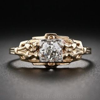 .53 Carat Diamond 1930s Engagement Ring