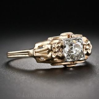 .53 Carat Diamond 1930s Engagement Ring