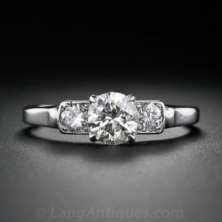 .53 Carat Late Art Deco Diamond Ring