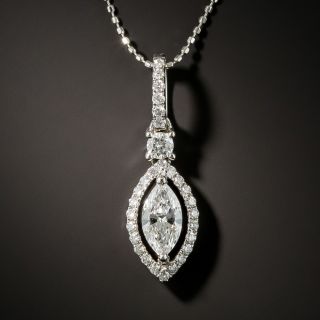 .53 Carat Marquise-Cut Diamond Pendant - 2