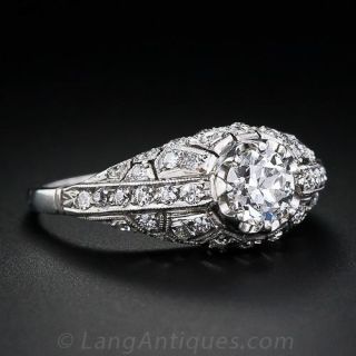 .54 Carat  Diamond  Antique Engagement Ring