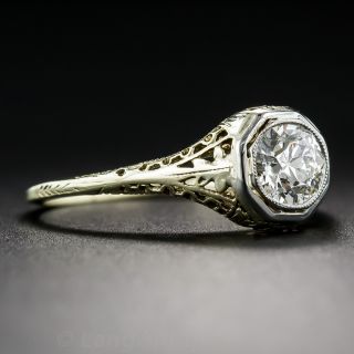 .54 Carat Diamond Art Deco Engagement Ring GIA I-VS1