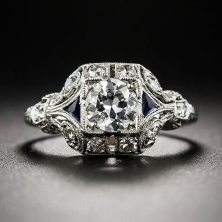 .54 Carat Diamond Art Deco Engagement Ring