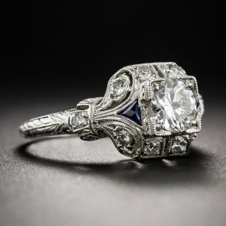.54 Carat Diamond Art Deco Engagement Ring