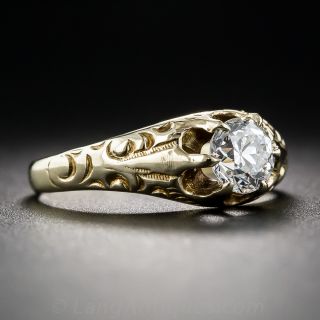 .54 Carat Victorian Diamond Ring - GIA E SI2
