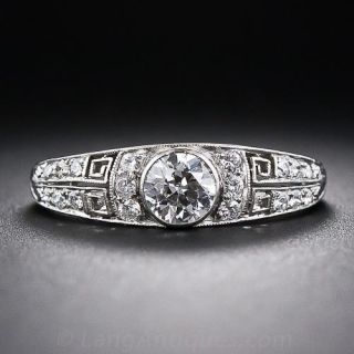 .55 Carat Art Deco Diamond Engagement Ring
