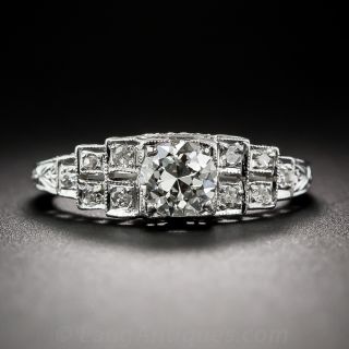 .55 Carat Art Deco Diamond Engagement Ring