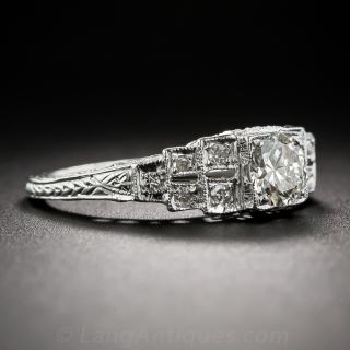 .55 Carat Art Deco Diamond Engagement Ring