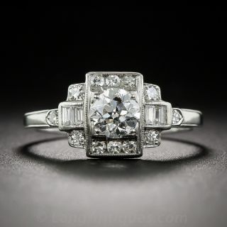 .55 Carat Art Deco Diamond Engagement Ring