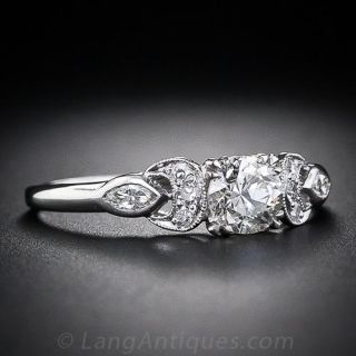 .55 Carat Art Deco Engagement Ring
