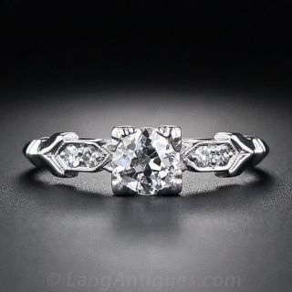 .55 Carat  Art Deco Engagement Ring