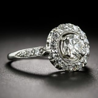 .55 Carat Center Platinum Diamond Ring