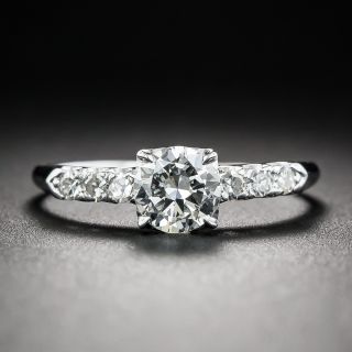 .55 Carat Diamond and Platinum Engagement Ring