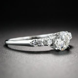 .55 Carat Diamond and Platinum Engagement Ring