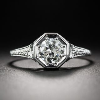 .55 Carat Diamond Vintage Solitaire Engagement Ring