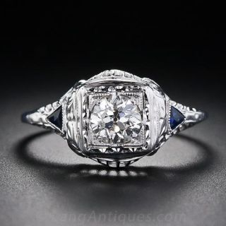 Estate Diamond Engagement Ring 