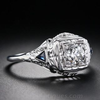 .55 Carat Estate Diamond Engagement Ring