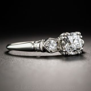 .55 Carat Mid-Century Diamond Engagement Ring