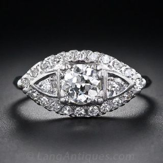 .55 Carat Mid-Century Diamond Engagement Ring