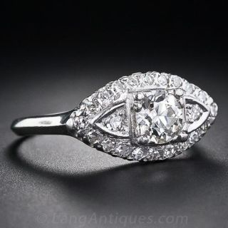 .55 Carat Mid-Century Diamond Engagement Ring