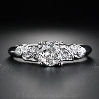 .55 Carat Vintage Diamond Engagement Ring