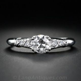 .55 Carat Vintage Diamond Engagement Ring