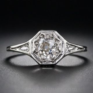.55 Carat Vintage Solitaire Diamond Ring