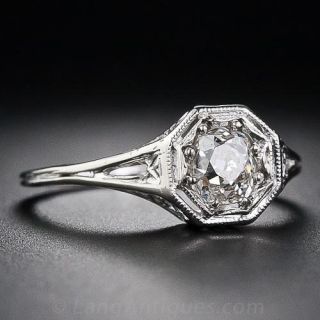 .55 Carat Vintage Solitaire Diamond Ring