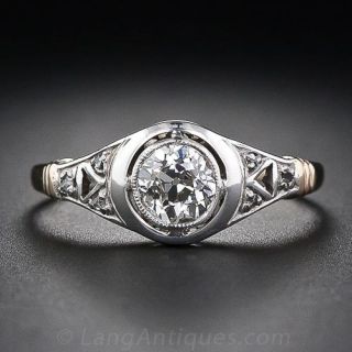 .56 Carat Antique Diamond Engagement Ring