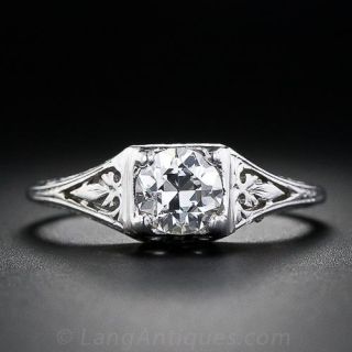 .56 Carat Diamond Antique Engagement Ring
