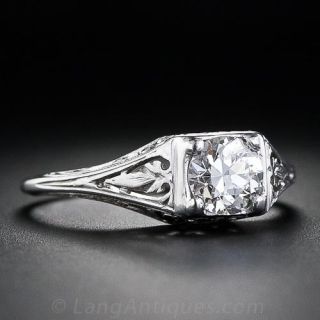 .56 Carat Diamond Antique Engagement Ring