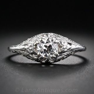 .56 Carat  Vintage Diamond Engagement Ring