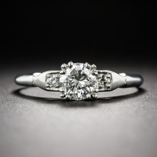 .58 Carat Vintage Diamond Engagement Ring